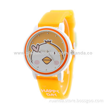 Fashion kid watch, silicone for fashion style